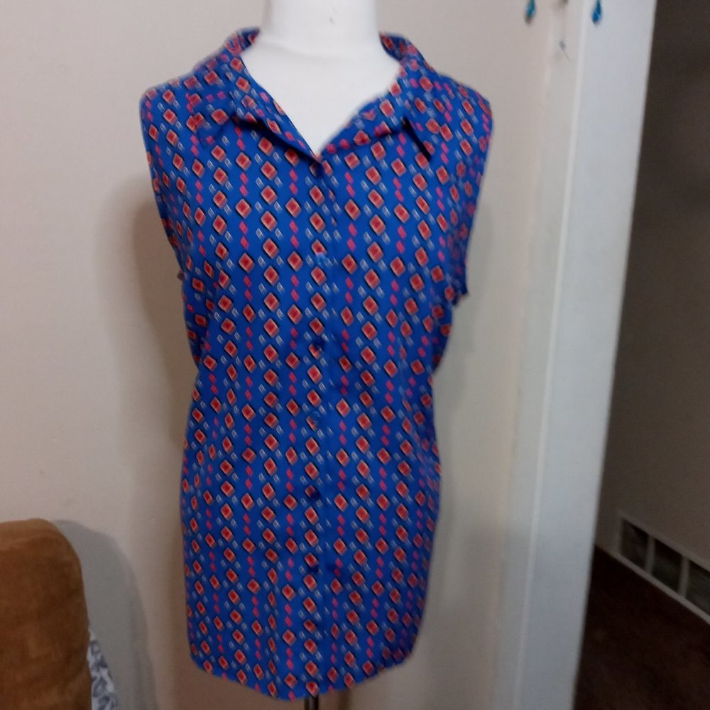 Blue Diamond Top - Picture 3 of 8